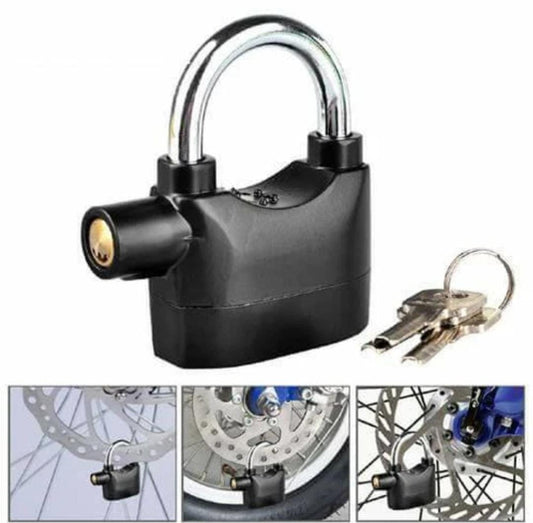 Candado De Seguridad Con Alarma