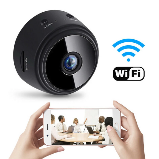 La Cámara Espía WiFi A9 llegó y es el gadget que sí o sí necesitas. Pequeña, discreta y poderosa… ¡nadie notará que está grabando!